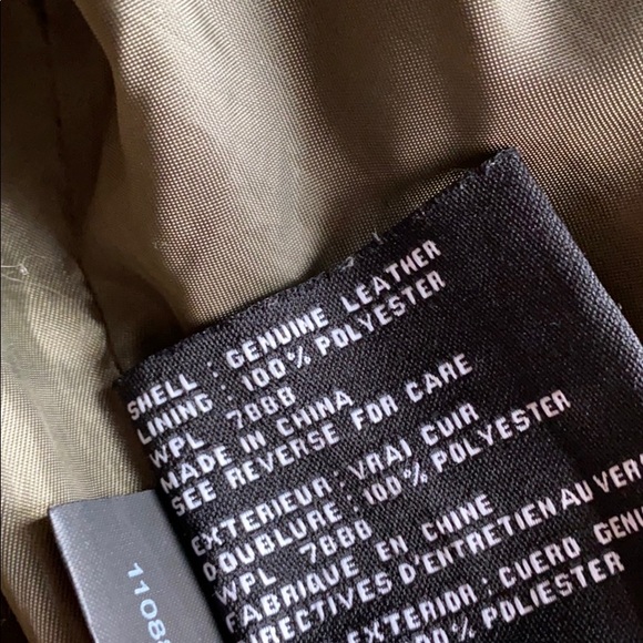 Green Michael Kors Leather Jacket - Picture 4 of 7